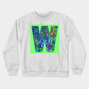 Alphabet 016 (Style:11) Crewneck Sweatshirt